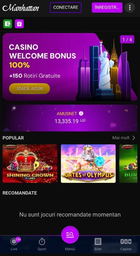 Revendică bonusul de bun venit din versiunea mobilă